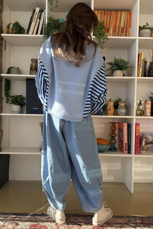 Shoreditch Slouch Sweat Iceberg Navy /11